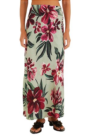 Farm Saia Longa Estampada Lineia 346352