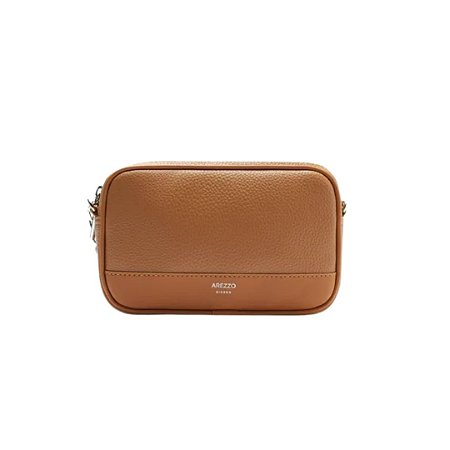 Arezzo Bolsa Tiracolo Marrom Pequena Corrente Basic