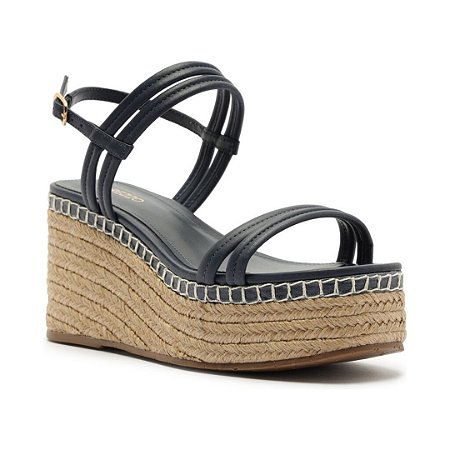 Arezzo Sandalia Salto Medio Marinho