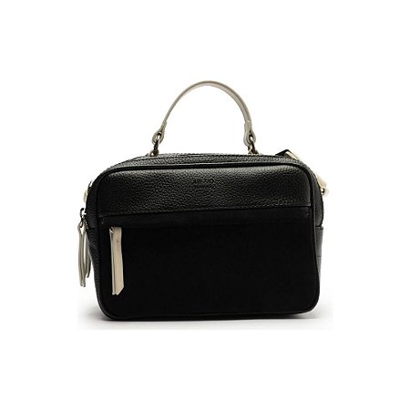 Arezzo Bolsa Tiracolo Preta Prione Média