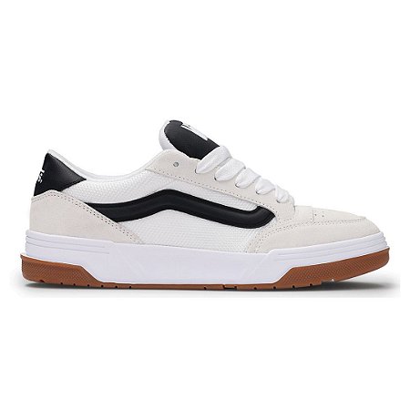 Vans Tenis Hylane Branco com Stripe Preto