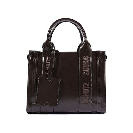 Schutz Bolsa Shopping Avery Marrom