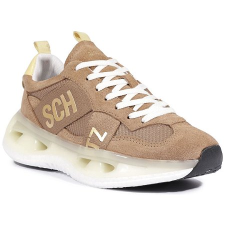 Schutz Tênis Schutz Logo Marrom
