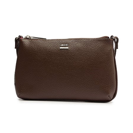 Arezzo Bolsa Tiracolo Marrom Dark Morgana Pequena