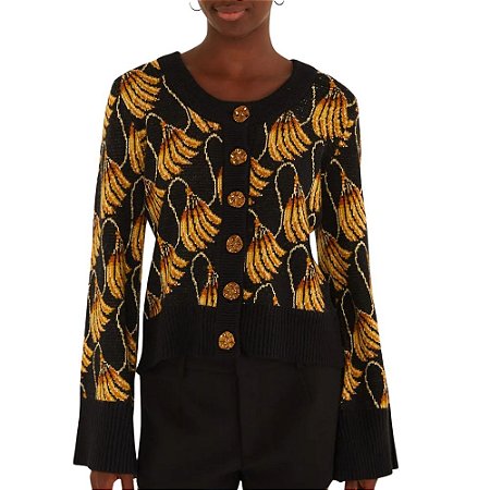 Farm Cardigan Tricot Banana Tassel Mini