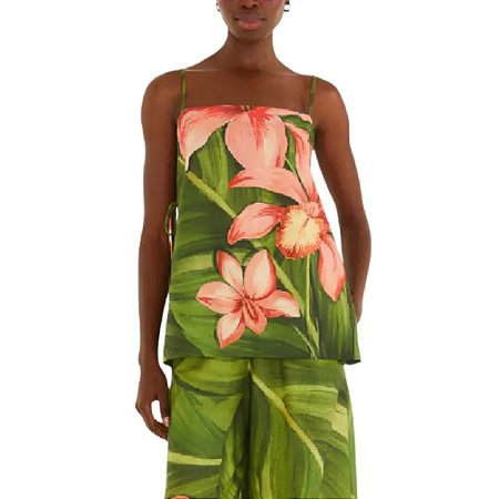 Farm Blusa Flor De Bananeira