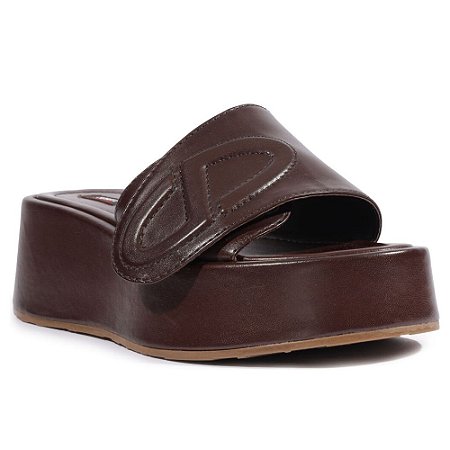 Schutz Tamanco Couro