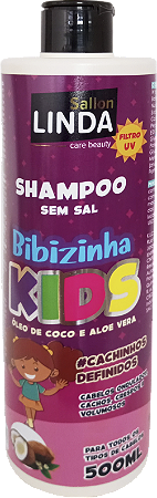 SHAMPOO BIBIZINHA KIDS SALLON LINDA 500ML