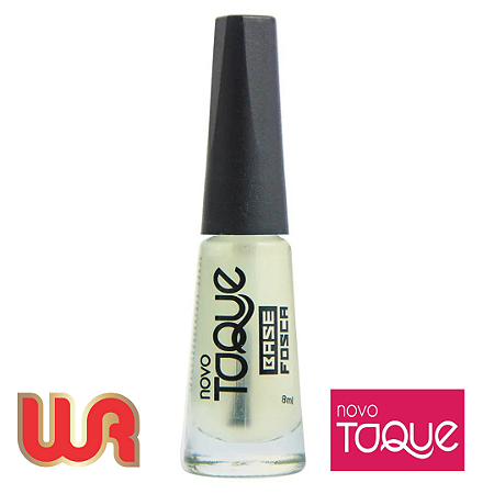 NOVO TOQUE - ESMALTE TRATAMENTO BASE FOSCA