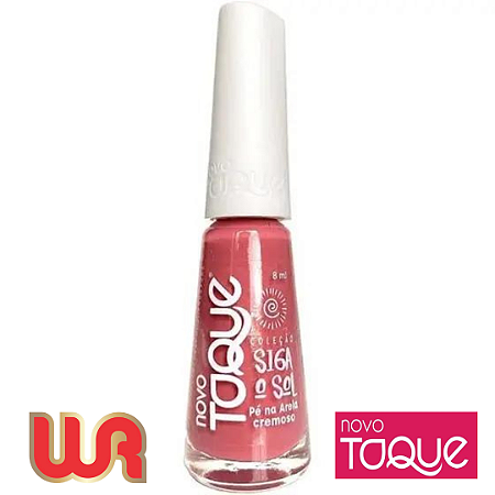 NOVO TOQUE - ESMALTE CREMOSO PÉ NA AREIA