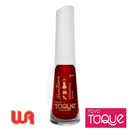 NOVO TOQUE - ESMALTE GLÍTER FASHIONISTA