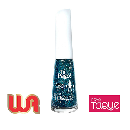NOVO TOQUE - ESMALTE GLÍTER A TODO VAPOR