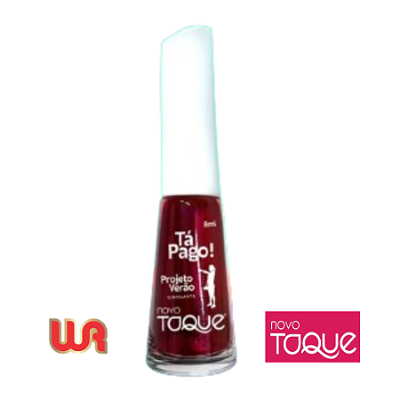 NOVO TOQUE - ESMALTE CINTILANTE PROJETO VERÃO