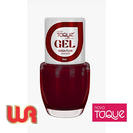 NOVO TOQUE - ESMALTE GEL CINTILANTE DONA FLOR