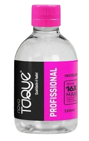 NOVO TOQUE -ESMALTE TRANSPARENTE INCOLOR 120 ML