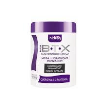 HIDRAN-HAIR BTX MEGA HIDRATAÇÂO MATIZADOR 200 G