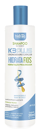 HIDRAN -k3 hidrafios shampoo 300ml