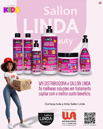 kit Sallon linda Kids Bibizinha