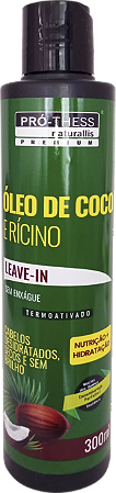 PRÓ THESS PREMIUM LEAVE-IN ÓLEO DE COCO E RICINO 300 ML