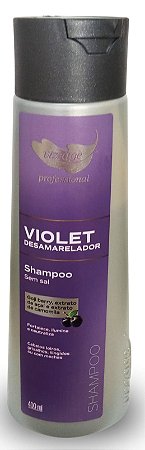 SHAMPOO - Violet Desamarelador 400ml - Vizzage Profissional