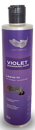 Leave-in Violet - Desamarelador 400ml - Vizzage Profissional