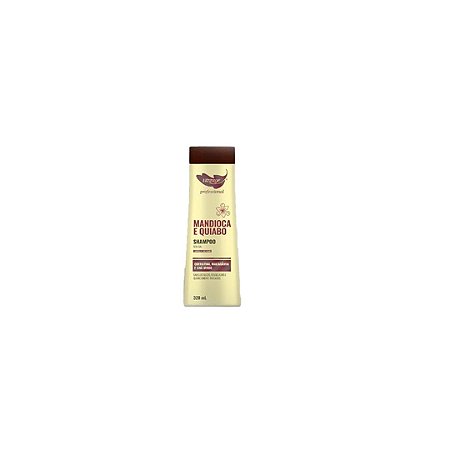 SHAMPOO - Mandioca e Quiabo 320ml-Vizzage -