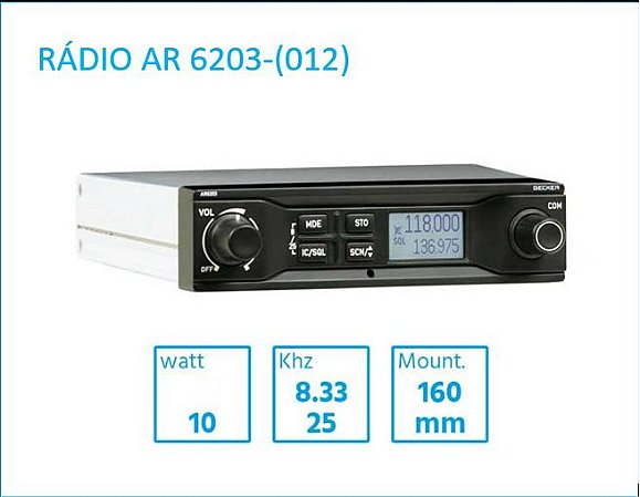 4 - Rádio AR 6203-(012)