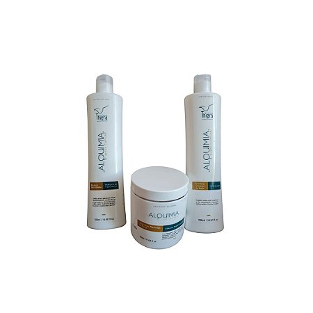 Kit Terapia Capilar Alquimia 500ml Thigra Cosméticos