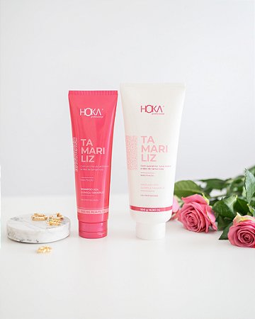 Shampoo Tamarilliz 300ml + Máscara Tamariliz 500g Home (02 itens) - Hoka Professional