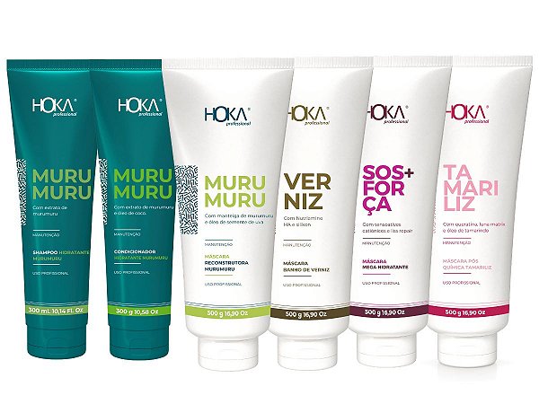 Kit Fortalecimento Capilar Circuito Sos Home - Hoka Natural