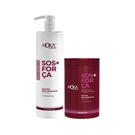 Kit Mega Hidratante SOS + Força Hoka