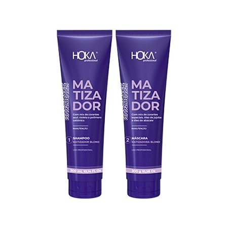 Kit Matizador Blond Home Care Hoka