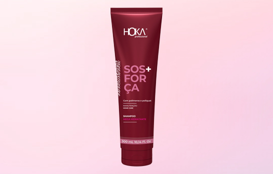 Shampoo Hidratação Profunda Sos + Força Antifrizz Hoka