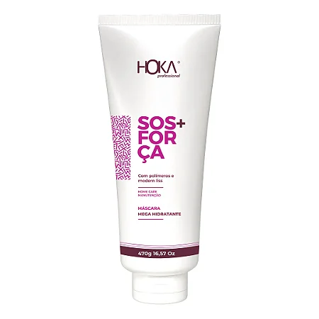 Máscara Mega Hidratante Sos + Força Desmaia Cabelo 470g Hoka