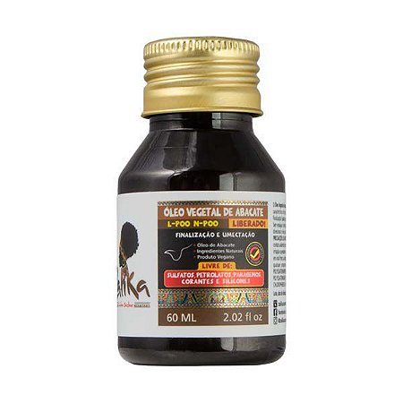 Óleo Vegetal de Abacate 60ml Zalika
