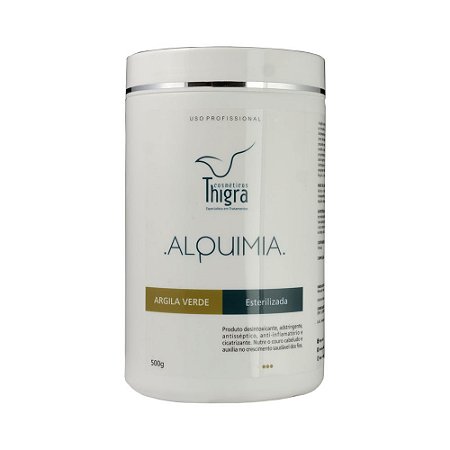 Argila Verde Esterilizada Alquimia - Thigra Cosméticos 500g