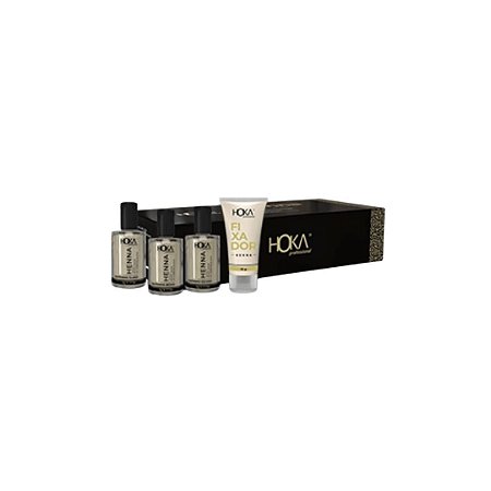 Kit Henna Castanho Claro Hoka- 5g