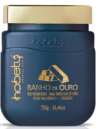 Máscara Banho de Ouro 750g Hobety