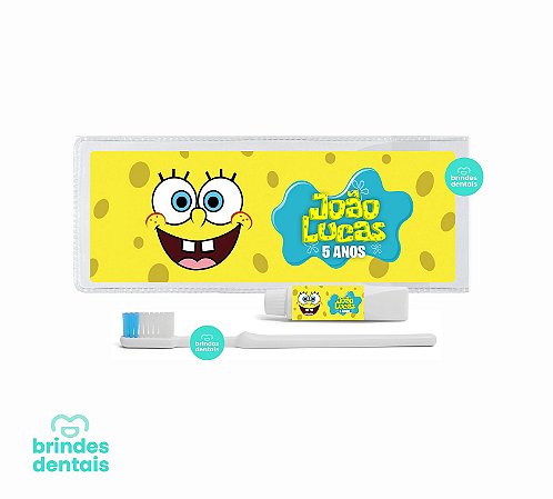 Kit Higiene Bucal Infantil Brinde - Personalizado