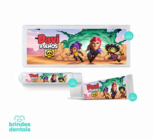 Kit Higiene Bucal Infantil Brinde - Personalizado
