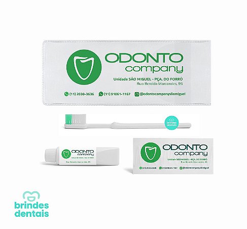 Kit Higiene Bucal Envelope - Personalizado