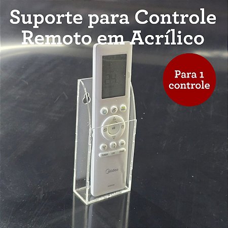Suporte de Parede para Controle Remoto - 1 Controle