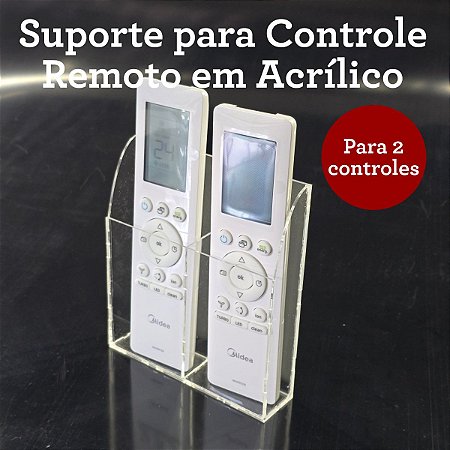 Suporte de Parede para Controle Remoto - 2 Controles
