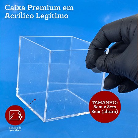 Caixa Organizadora em Acrílico Transparente