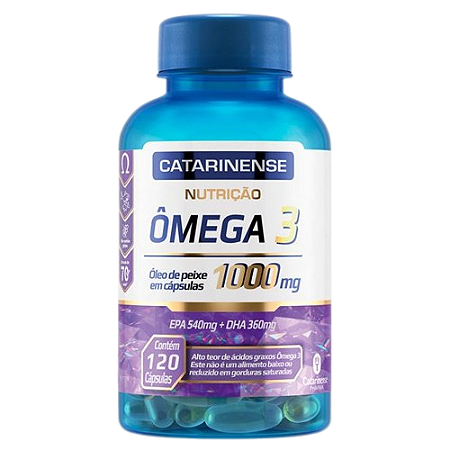 Ômega 3 – 120 Cápsulas – Catarinense