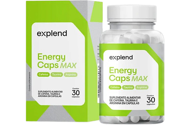 Energy Caps Max – 30 cápsulas Explend