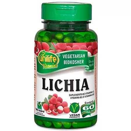 Lichia - Suplemento de vitaminas C, B1 e B3.
