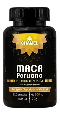 Maca Peruana – 120 Cápsulas - Chamel