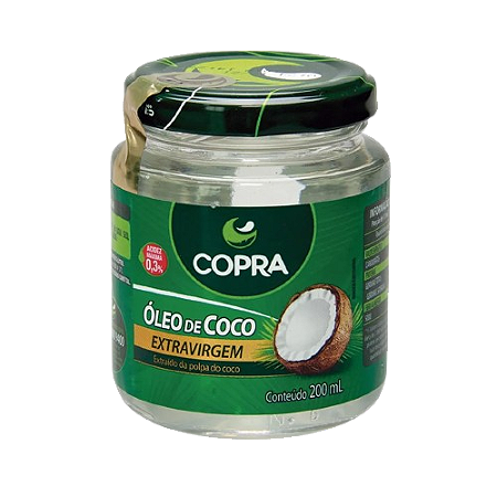 Óleo de Coco Extra Virgem Copra 200 ml