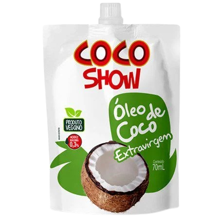 Óleo de Coco Extra Virgem -70 ml